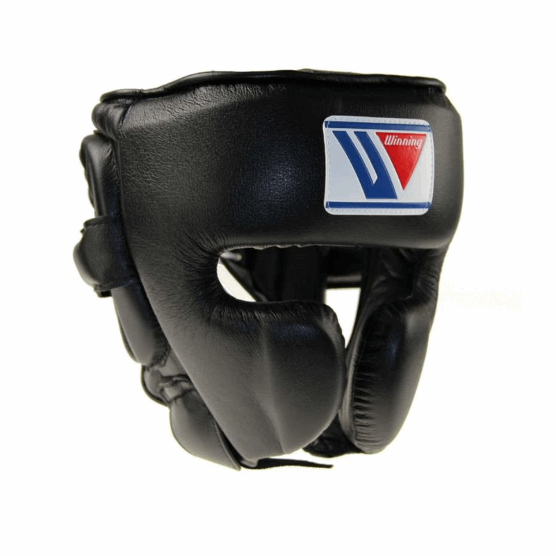 Winning Head Guard Open Face, Genuine Cowhide Leather, High Quality Winning Head Protective, Custom Made Head Guard, Available All Sizes & Colours, Free Shipping Worldwide